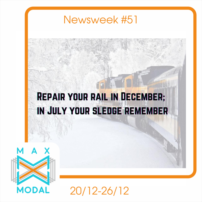 Newsweek #51: Repair your rail in December; in July your sledge remember 