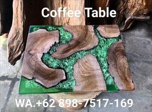  Mixed coffee table exotic dteak