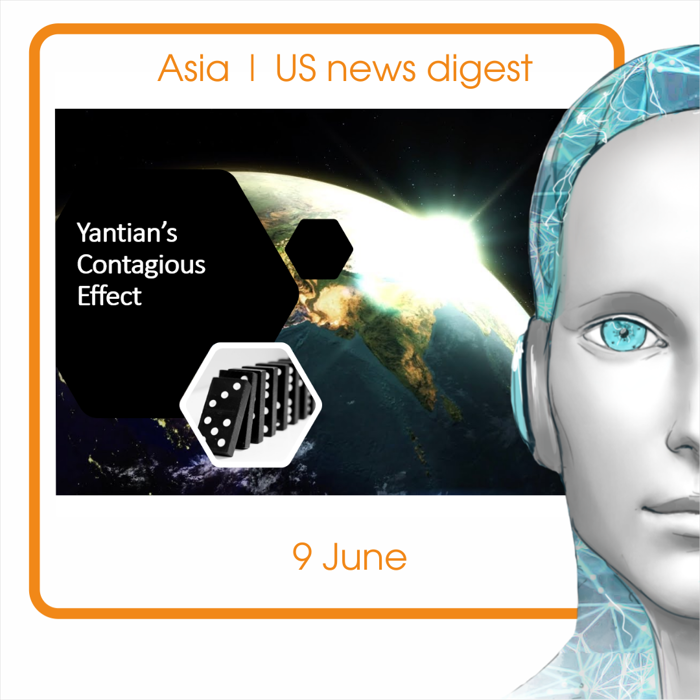 Asia | US news digest. 9 June