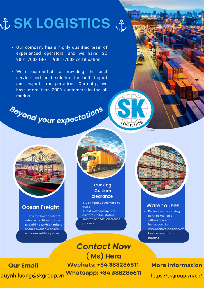 Cooperate invitation from SK LOGISTICS IM – EXPORT CO.; LTD Vietnam!!!