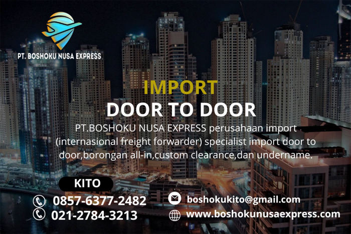 Jasa Import Borongan Dari Dubai All-in To Indonesia FCL-LCL