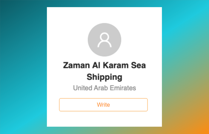 Zaman Al Karam Sea Shipping has joined MaxModal