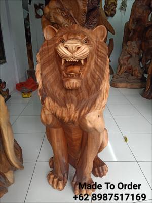  wooden craft made by balinese